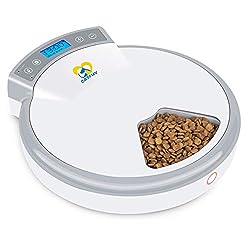 Casfuy 5-meals Automatic Cat Feeder for Wet Food