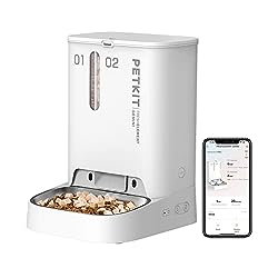 Petkit Wi-Fi Enabled Double Automatic Pet Food Dispenser