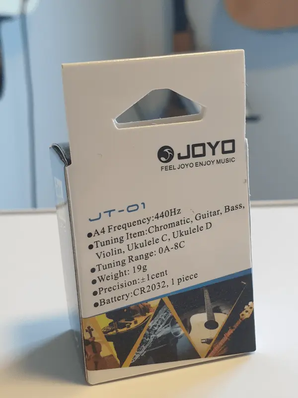Joyo JT-01 Box Back