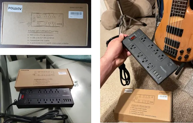 Powsav Smart Power Strip Unboxing