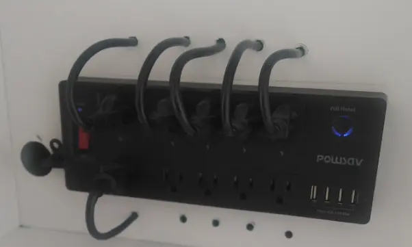 Powsav Smart Power Strip connected