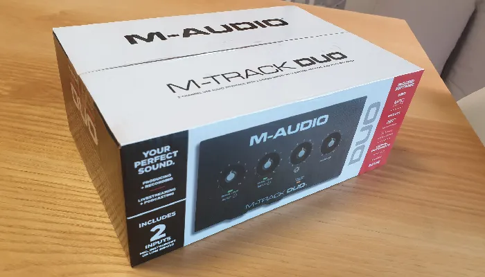 M-Audio M-Track Duo Box